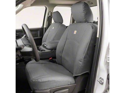 Covercraft SeatSaver Second Row Seat Cover; Carhartt Gravel (99-06 Sierra 1500 Extended Cab, Crew Cab)