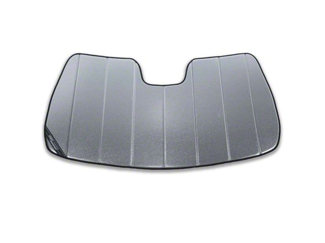 Covercraft UVS100 Heat Shield Premier Series Custom Sunscreen; Galaxy Silver (07-13 Sierra 1500)