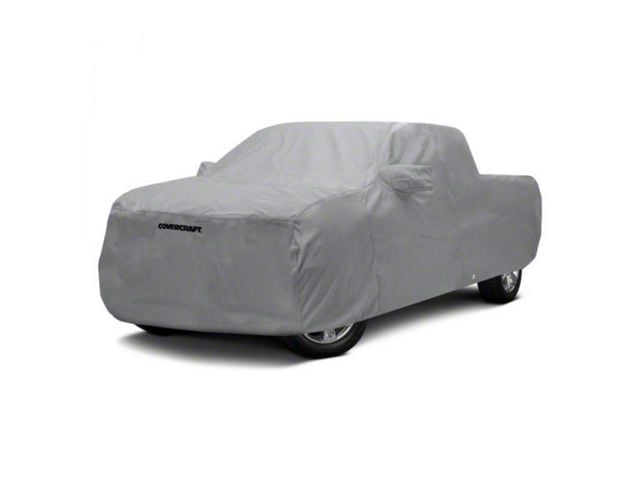 Covercraft Custom Car Covers 5-Layer Softback All Climate Car Cover; Gray (20-24 Sierra 2500 HD)