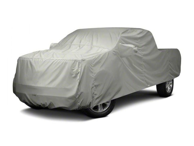 Covercraft Custom Car Covers Polycotton Car Cover; Gray (07-19 Sierra 2500 HD)