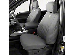 Covercraft SeatSaver Custom Front Seat Covers; Carhartt Gravel (20-23 Sierra 2500 HD w/ Front Bucket Seats)