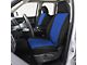 Covercraft Precision Fit Seat Covers Endura Custom Front Row Seat Covers; Blue/Black (07-14 Sierra 3500 HD w/ Bench Seat)