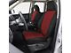 Covercraft Precision Fit Seat Covers Endura Custom Front Row Seat Covers; Red/Black (20-24 Sierra 3500 HD w/ Bench Seat)