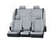 Covercraft Precision Fit Seat Covers Leatherette Custom Front Row Seat Covers; Light Gray (2015 Sierra 3500 HD w/ Bucket Seats)