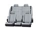 Covercraft Precision Fit Seat Covers Leatherette Custom Front Row Seat Covers; Light Gray (07-14 Sierra 3500 HD w/ Bench Seat)