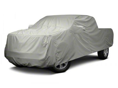 Covercraft Custom Car Covers Polycotton Car Cover; Gray (20-24 Sierra 3500 HD)