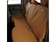 Covercraft SeatSaver Custom Second Row Seat Cover; Carhartt Brown (20-24 Sierra 3500 HD Crew Cab w/o Fold-Down Armrest)