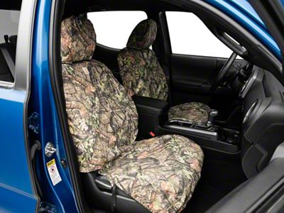 Covercraft SeatSaver Custom Front Seat Covers; Carhartt Mossy Oak Break-Up Country (17-18 Silverado 1500 w/ Bucket Seats)