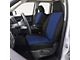 Covercraft Precision Fit Seat Covers Endura Custom Front Row Seat Covers; Blue/Black (07-13 Silverado 1500 w/ Bench Seat)
