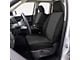 Covercraft Precision Fit Seat Covers Endura Custom Front Row Seat Covers; Charcoal/Black (99-02 Silverado 1500 w/ Bench Seat)