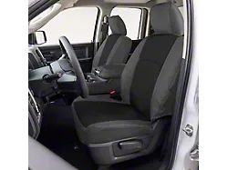 Covercraft Precision Fit Seat Covers Endura Custom Second Row Seat Cover; Black/Charcoal (19-24 Silverado 1500 Crew Cab)