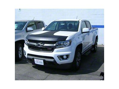 Covercraft Colgan Custom Original Front End Bra with Sensors Opening and without License Plate Opening; Black Crush (23-24 Silverado 1500, Excluding ZR2)