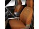 Covercraft SeatSaver Custom Front Seat Covers; Carhartt Brown (19-24 Silverado 1500 w/ Front Bench Seat & Fold-Down Console w/o Lid)