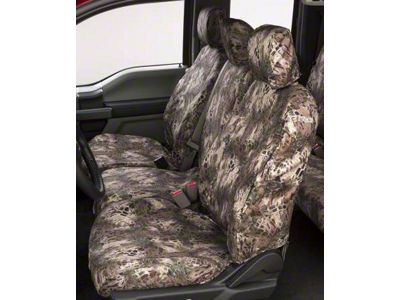 Covercraft Seat Saver Prym1 Custom Front Row Seat Covers; Multi-Purpose Camo (19-24 Silverado 1500 w/ Bucket Seats)