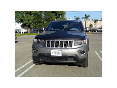 Covercraft Colgan Custom T-Style Hood Bra; Carbon Fiber (23-24 Silverado 1500, Excluding ZR2)