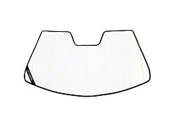Covercraft UVS100 Heat Shield Premier Series Custom Sunscreen; White (19-26 Silverado 1500)