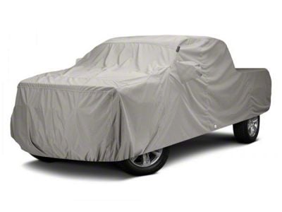 Covercraft Custom Car Covers WeatherShield HD Car Cover; Gray (19-24 Silverado 1500 w/ Standard/Power Mirrors)