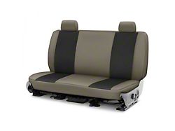 Covercraft Precision Fit Seat Covers Endura Custom Second Row Seat Cover; Black/Charcoal (03-04 Silverado 2500 HD Extended Cab)