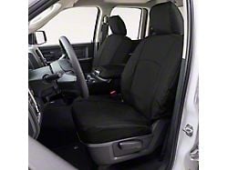 Covercraft Precision Fit Seat Covers Endura Custom Second Row Seat Cover; Black (07-14 Silverado 2500 HD Crew Cab)