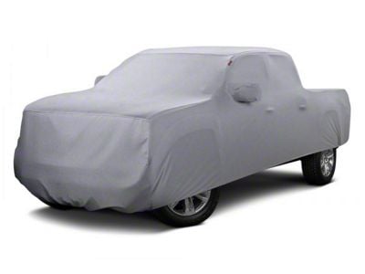 Covercraft Custom Car Covers Form-Fit Car Cover; Silver Gray (20-24 Silverado 2500 HD)