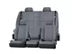 Covercraft Precision Fit Seat Covers Leatherette Custom Front Row Seat Covers; Medium Gray (20-24 Silverado 2500 HD w/ Bench Seat)