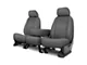 Covercraft Carhartt PrecisionFit Custom Front Row Seat Covers; Gravel (20-24 Silverado 2500 HD w/ Front Bench Seat & Center Armrest)