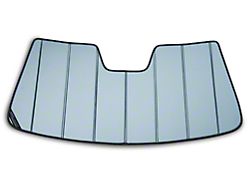Covercraft UVS100 Heat Shield Custom Sunscreen; Blue Metallic (15-19 Silverado 2500 HD w/ Lane Departure Sensors)