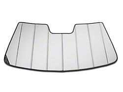 Covercraft UVS100 Heat Shield Custom Sunscreen; Silver (15-19 Silverado 2500 w/o Lane Departure Sensors)