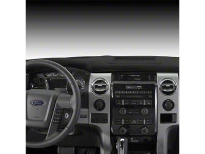 Covercraft Ultimat Custom Dash Cover; Grey (15-19 Silverado 3500 HD w/ Forward Collision Alert)