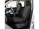 Covercraft Precision Fit Seat Covers Endura Custom Front Row Seat Covers; Charcoal/Black (07-14 Silverado 3500 HD w/ Bucket Seats)