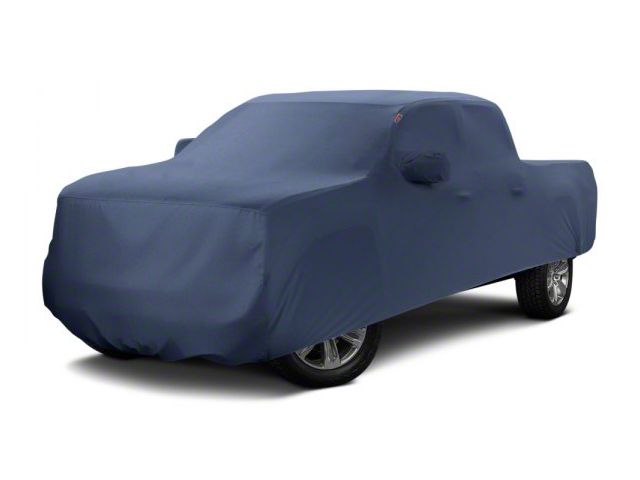 Covercraft Custom Car Covers Form-Fit Car Cover; Metallic Dark Blue (20-24 Silverado 3500 HD)