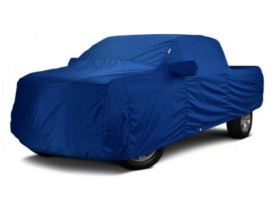 Covercraft Custom Car Covers Sunbrella Car Cover; Pacific Blue (20-24 Silverado 3500 HD)