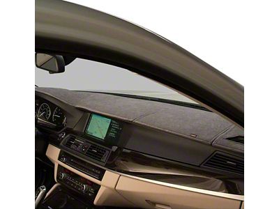 Covercraft SuedeMat Custom Dash Cover; Gray (15-22 Colorado w/o Forward Collision Alert & Center Speaker)