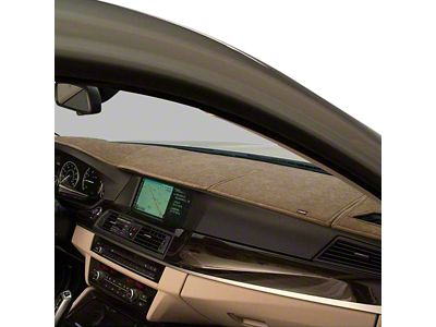 Covercraft SuedeMat Custom Dash Cover; Beige (23-24 F-250 Super Duty w/o Heads Up Display, Excluding XL)