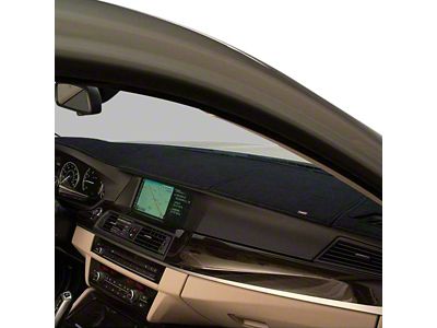Covercraft SuedeMat Custom Dash Cover; Black (23-24 F-250 Super Duty w/o Heads Up Display, Excluding XL)