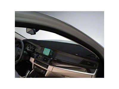 Covercraft SuedeMat Custom Dash Cover; Black (23-24 F-350 Super Duty w/ Heads Up Display)