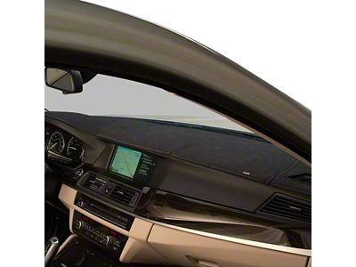 Covercraft SuedeMat Custom Dash Cover; Smoke (07-14 Silverado 2500 HD w/ Lower Glove Box)