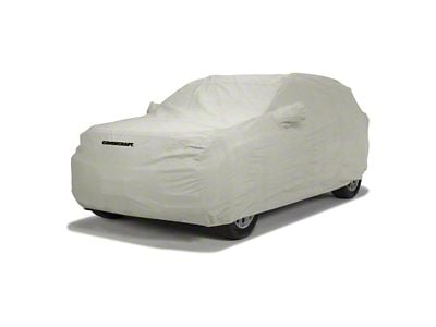 Covercraft Custom Car Covers 3-Layer Moderate Climate Car Cover; Gray (07-20 Tahoe w/ Roof Rack)