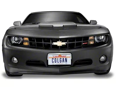 Covercraft Colgan Custom Original Front End Bra without License Plate Opening; Carbon Fiber (15-20 Tahoe w/ Front Parking Sensors)