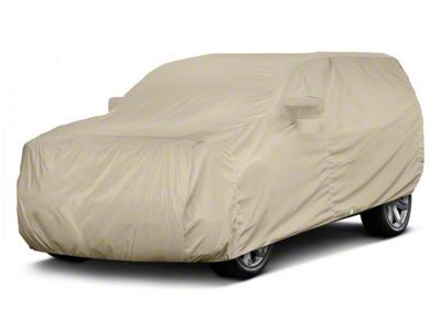 Covercraft Custom Car Covers Flannel Car Cover; Tan (21-24 Tahoe)