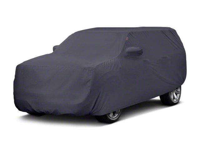 Covercraft Custom Car Covers Form-Fit Car Cover; Charcoal Gray (07-20 Tahoe w/ Roof Rack)