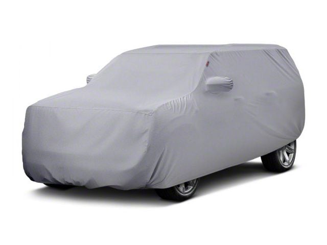 Covercraft Custom Car Covers Form-Fit Car Cover; Silver Gray (07-20 Tahoe w/ Roof Rack)