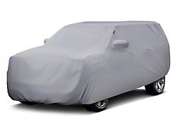 Covercraft Custom Car Covers Form-Fit Car Cover; Silver Gray (07-20 Tahoe w/ Roof Rack)
