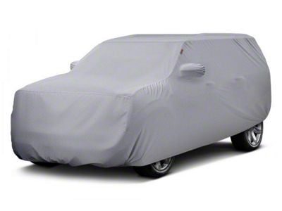 Covercraft Custom Car Covers Form-Fit Car Cover; Silver Gray (21-24 Tahoe)