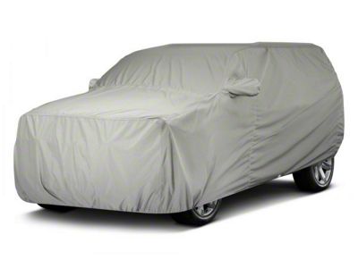 Covercraft Custom Car Covers Polycotton Car Cover; Gray (21-24 Tahoe)