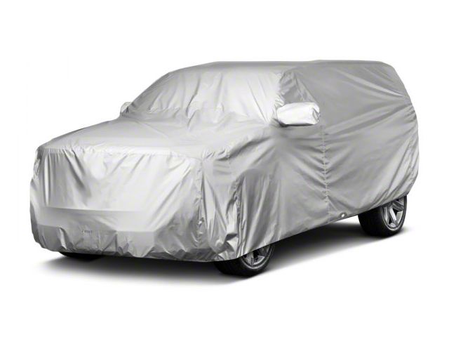 Covercraft Custom Car Covers Reflectect Car Cover; Silver (07-20 Tahoe w/ Roof Rack)