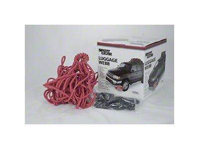 Covercraft Spidy Gear Luggage Webb; Small; Red (Universal; Some Adaptation May Be Required)