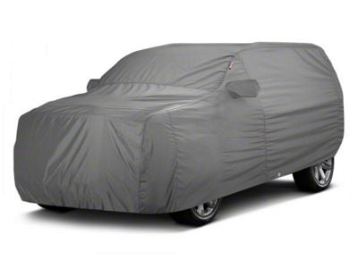 Covercraft Custom Car Covers Sunbrella Car Cover; Gray (07-20 Tahoe w/ Roof Rack)