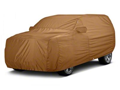 Covercraft Custom Car Covers Sunbrella Car Cover; Toast (07-20 Tahoe w/ Roof Rack)