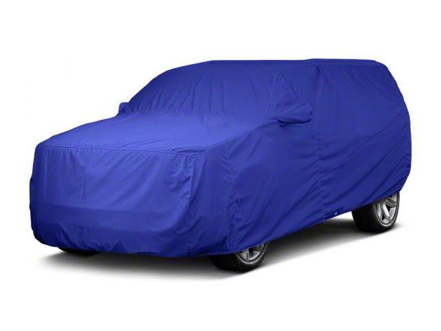 Covercraft Custom Car Covers Ultratect Car Cover; Blue (07-20 Tahoe w/ Roof Rack)